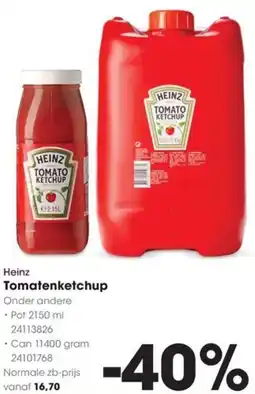 HANOS Heinz Tomatenketchup aanbieding