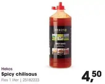 HANOS Hekos Spicy chilisaus aanbieding