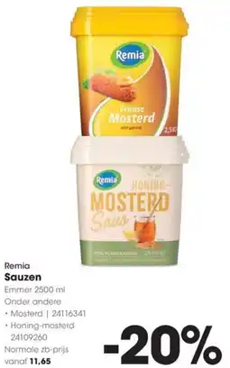 HANOS Remia Sauzen aanbieding