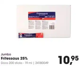 HANOS Jumbo Fritessaus 25% aanbieding