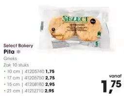 HANOS Select Bakery Pita aanbieding