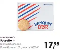 HANOS Banquet d'Or Fossette aanbieding