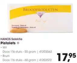 HANOS HANOS Selektie Pistolets aanbieding