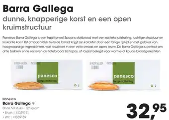 HANOS Panesco Barra Gallega aanbieding