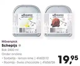 HANOS Mövenpick Schepijs aanbieding