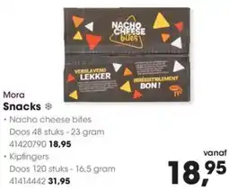 HANOS Mora Snacks aanbieding