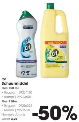 HANOS Cif Schuurmiddel aanbieding