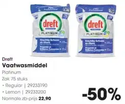 HANOS Dreft Vaatwasmiddel aanbieding