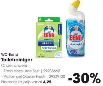 HANOS WC-Eend Toiletreiniger aanbieding