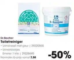 HANOS Dr.Becher Toiletreiniger aanbieding
