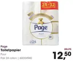 HANOS Page Toiletpapier aanbieding