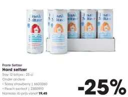 HANOS Frank Seltzer Hard seltzer aanbieding
