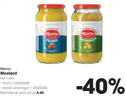 HANOS Marne Mosterd aanbieding