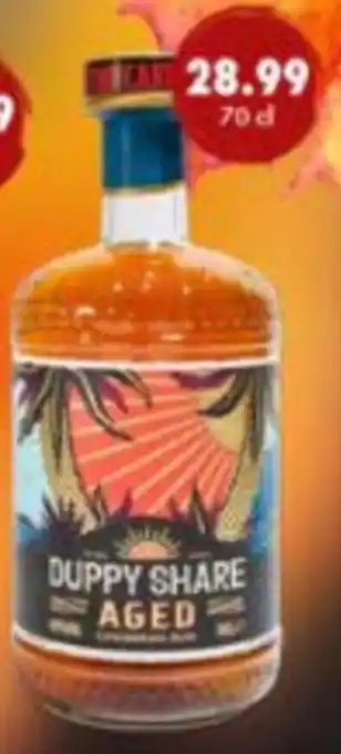 uw topSlijter Duppy share Caribbean Rum Aged aanbieding