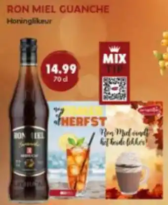 uw topSlijter Ron Miel Guanche Honinglikeur aanbieding
