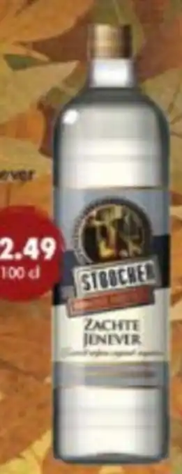 uw topSlijter Stoocker Zachte Jenever aanbieding