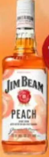 uw topSlijter Jim Beam Peach aanbieding