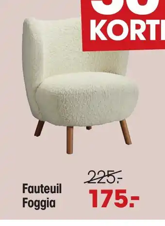 Kwantum Fauteuil Foggia aanbieding