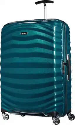 Coolblue Samsonite Lite-Shock Spinner 75cm Petrol Blue aanbieding