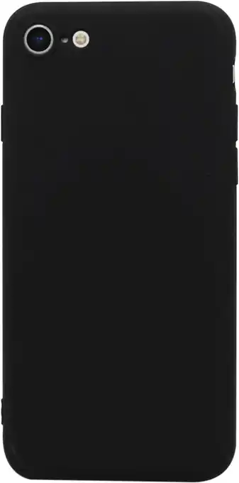 Coolblue BlueBuilt Soft Case Apple iPhone SE 2022 / SE 2020 / 8 / 7 Back cover Zwart aanbieding