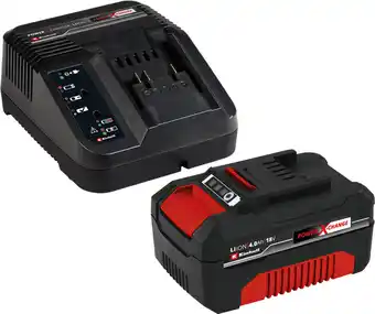 Coolblue Einhell 18 V/4.0 Ah Starter Kit - Power X-Change aanbieding