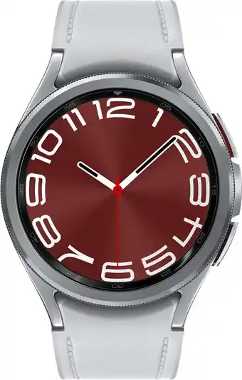 Coolblue Samsung Galaxy Watch 6 Classic 4G Zilver 43mm aanbieding