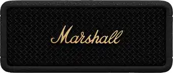 Coolblue Marshall Emberton III BT Black & Brass aanbieding