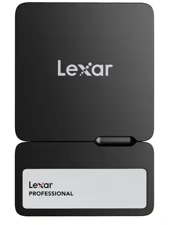 Coolblue Lexar Go Portable SSD SL400 2TB + Hub aanbieding