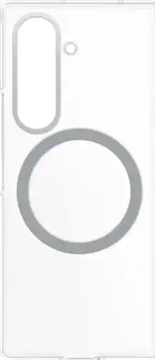 Coolblue Samsung Galaxy Z Fold 7 Back Cover met Magneet Transparant aanbieding