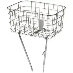 ANWB Basil mand Robin 31L silver cloud 46x31x22cm Zilver aanbieding