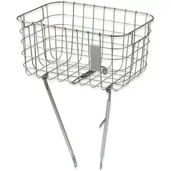 ANWB Basil mand Robin 31L silver cloud 46x31x22cm Zilver aanbieding