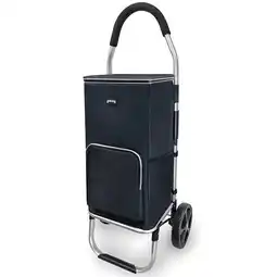 ANWB Goliving Boodschappentrolley 50L Zwart aanbieding
