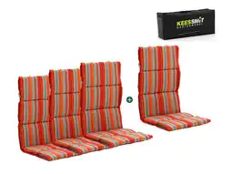 Kees Smit Madison Fiber hoog tuinkussen set van 4 aanbieding