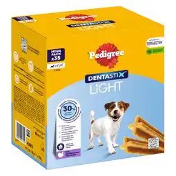 Zooplus 35 stuks Pedigree Dentastix Light: Dental Chews voor kleine honden (5 -10kg) hondensnacks aanbieding