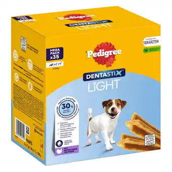 Zooplus 35 stuks Pedigree Dentastix Light: Dental Chews voor kleine honden (5 -10kg) hondensnacks aanbieding