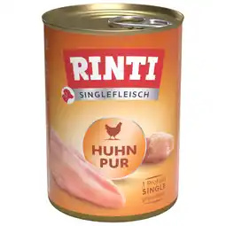 Zooplus RINTI Sensible Puur 1 x 400 g - Kip Puur aanbieding