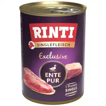 Zooplus RINTI Sensible Puur 1 x 400 g - Eend Puur aanbieding