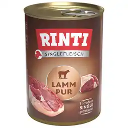 Zooplus Rinti Sensible Puur 6 x 400 g - Lam Puur aanbieding