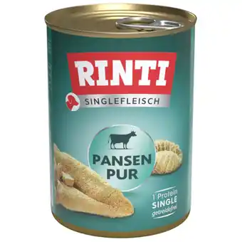 Zooplus Rinti Sensible Puur 6 x 400 g - Pens Puur aanbieding