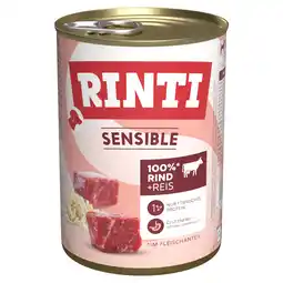 Zooplus RINTI Sensible 1 x 400 g - Rund & Rijst aanbieding