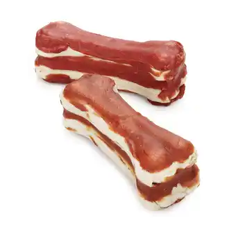 Zooplus 720g Fijne Kauwbotten 12 x 10 cm Eend Lukullus Hondensnacks aanbieding