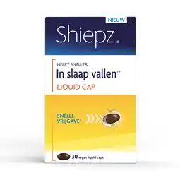 De Online Drogist Shiepz Helpt Sneller In Slaap Vallen Capsules aanbieding