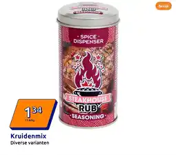 Action Kruidenmix aanbieding