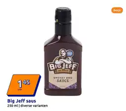 Action Big Jeff saus aanbieding