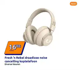 Action Fresh 'n Rebel draadloze noise cancelling koptelefoon aanbieding