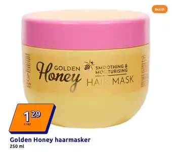 Action Golden Honey haarmasker aanbieding