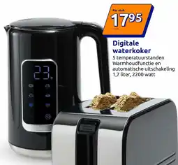 Action Digitale waterkoker aanbieding