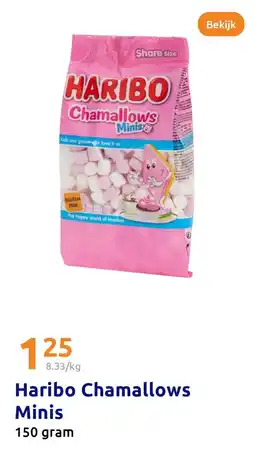 Action Haribo Chamallows Minis aanbieding