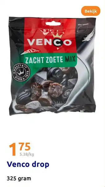 Action Venco drop aanbieding