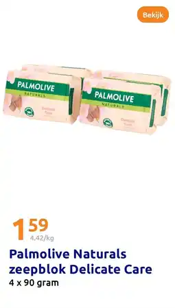 Action Palmolive Naturals zeepblok Delicate Care aanbieding